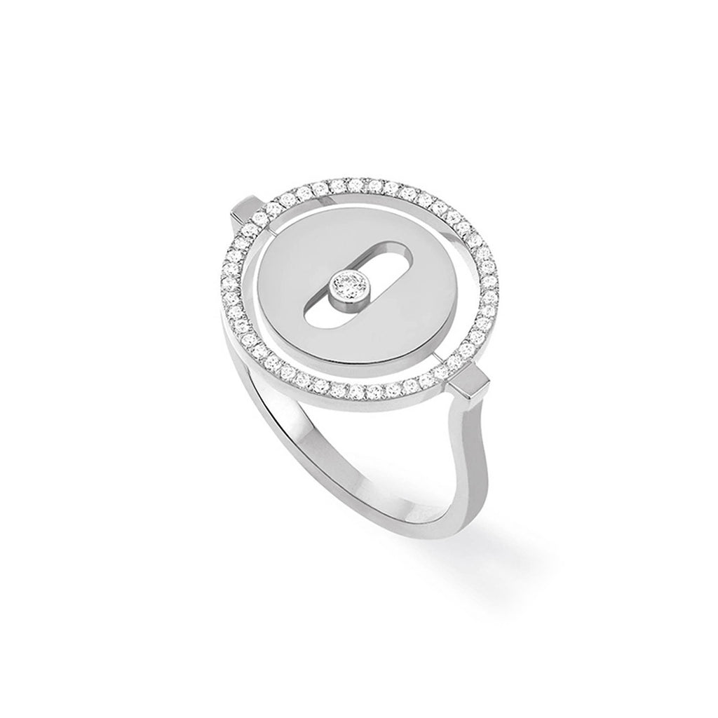 Messika Lucky Move PM Ring (07470-WG) aus Weißgold mit Diamant