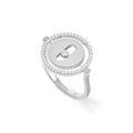 Messika Lucky Move PM Ring (07470-WG) aus Weißgold mit Diamant