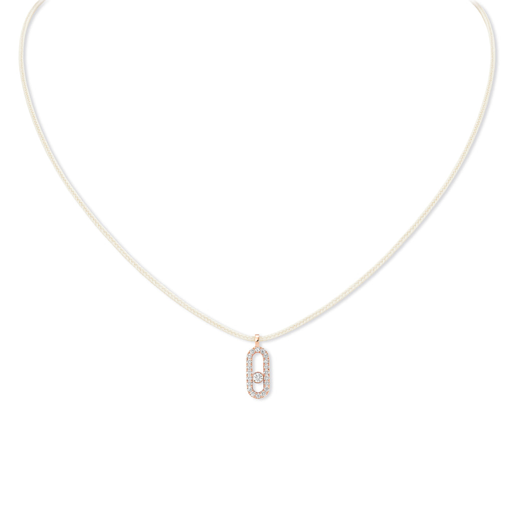 Messika Messika CARE(S) Anhänger mit Halskette (14104-PG) aus Roségold mit Diamant