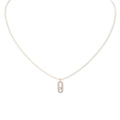 Messika Messika CARE(S) Anhänger mit Halskette (14104-PG) aus Roségold mit Diamant
