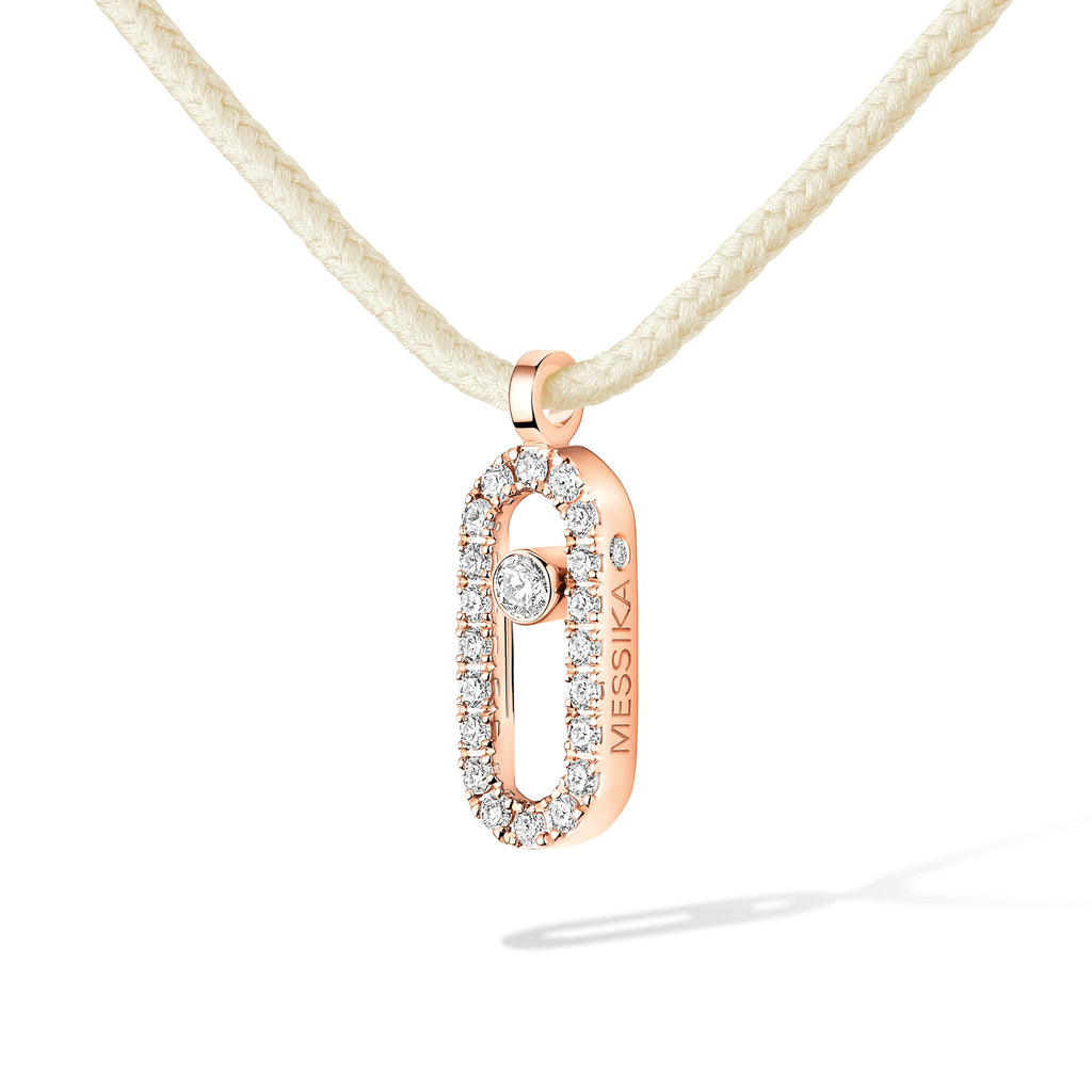 Messika Messika CARE(S) Anhänger mit Halskette (14104-PG) aus Roségold mit Diamant