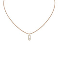 Messika Messika CARE(S) Anhänger mit Halskette (14105-YG) aus Gelbgold mit Diamant
