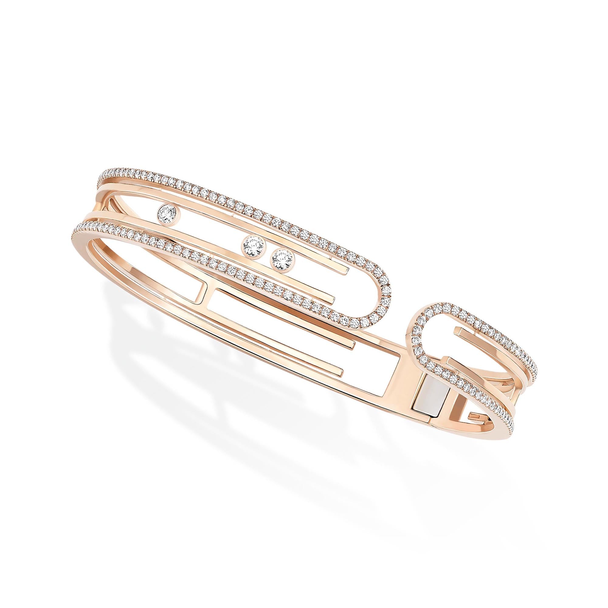 Messika Move 10th Armreif (11426-PG) aus Roségold mit Diamant