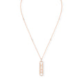 Messika Move 10th Halskette (10032-PG) aus Roségold mit Diamant