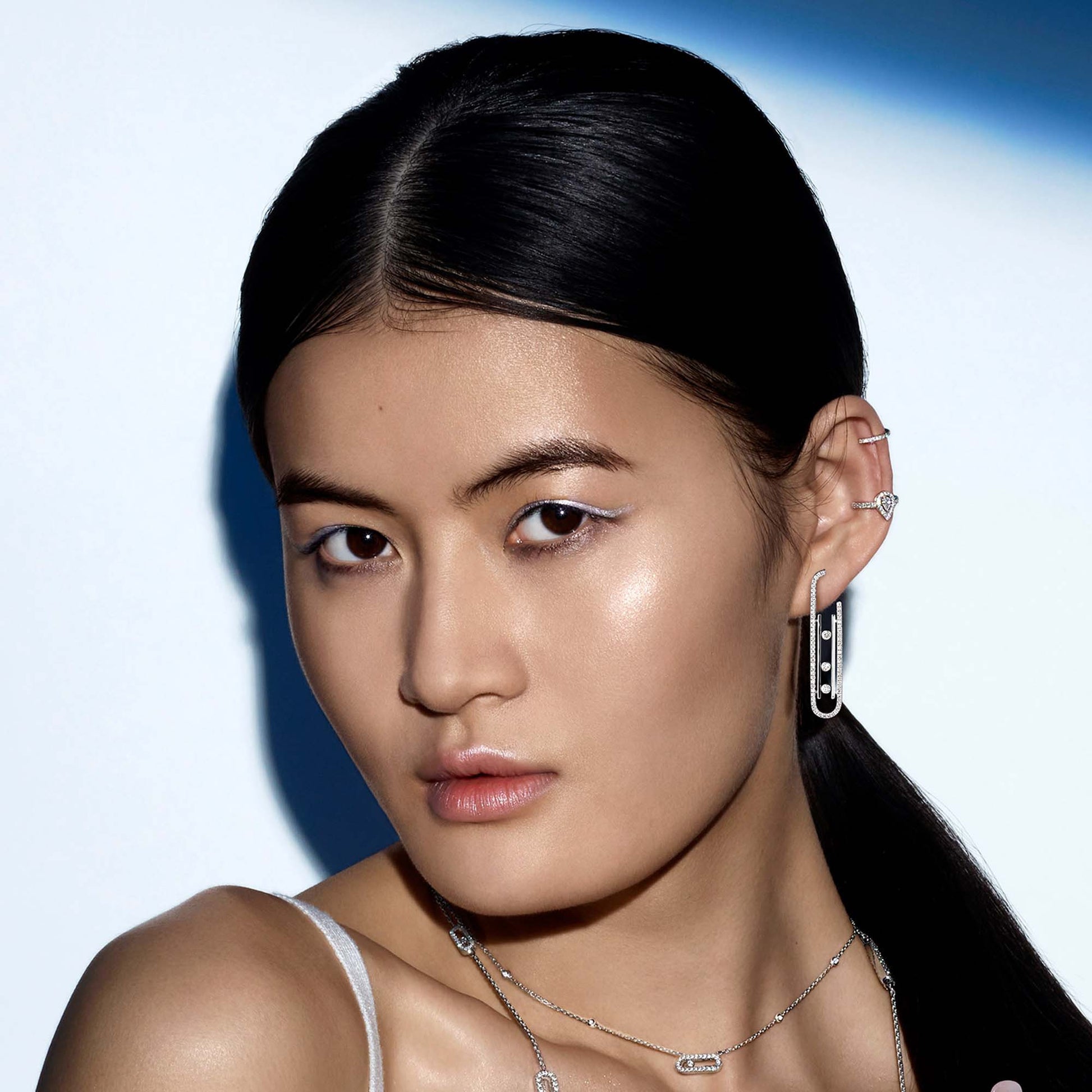 Messika Move 10th Ohrringe KM (10811-YG) aus Gelbgold mit Diamant