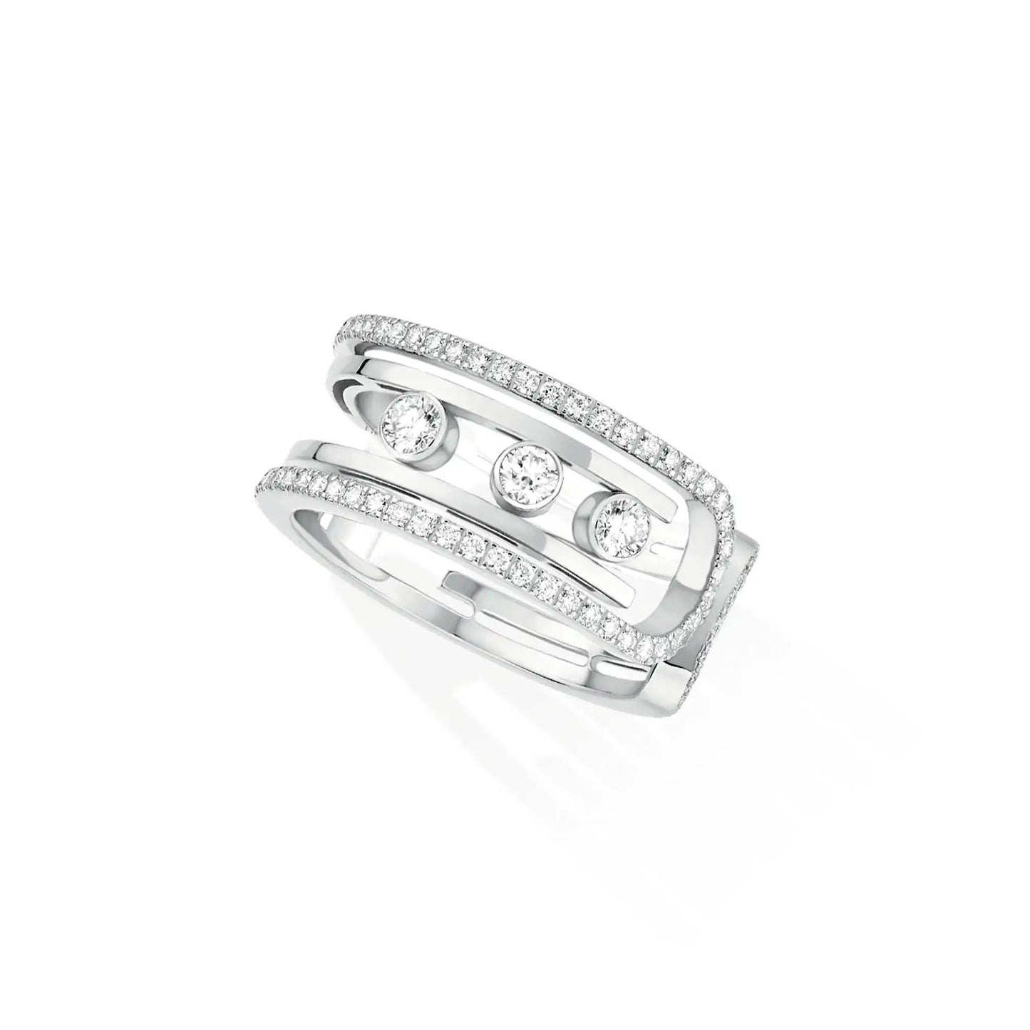 Messika Move 10th Ring (11955-WG) aus Weißgold mit Diamant