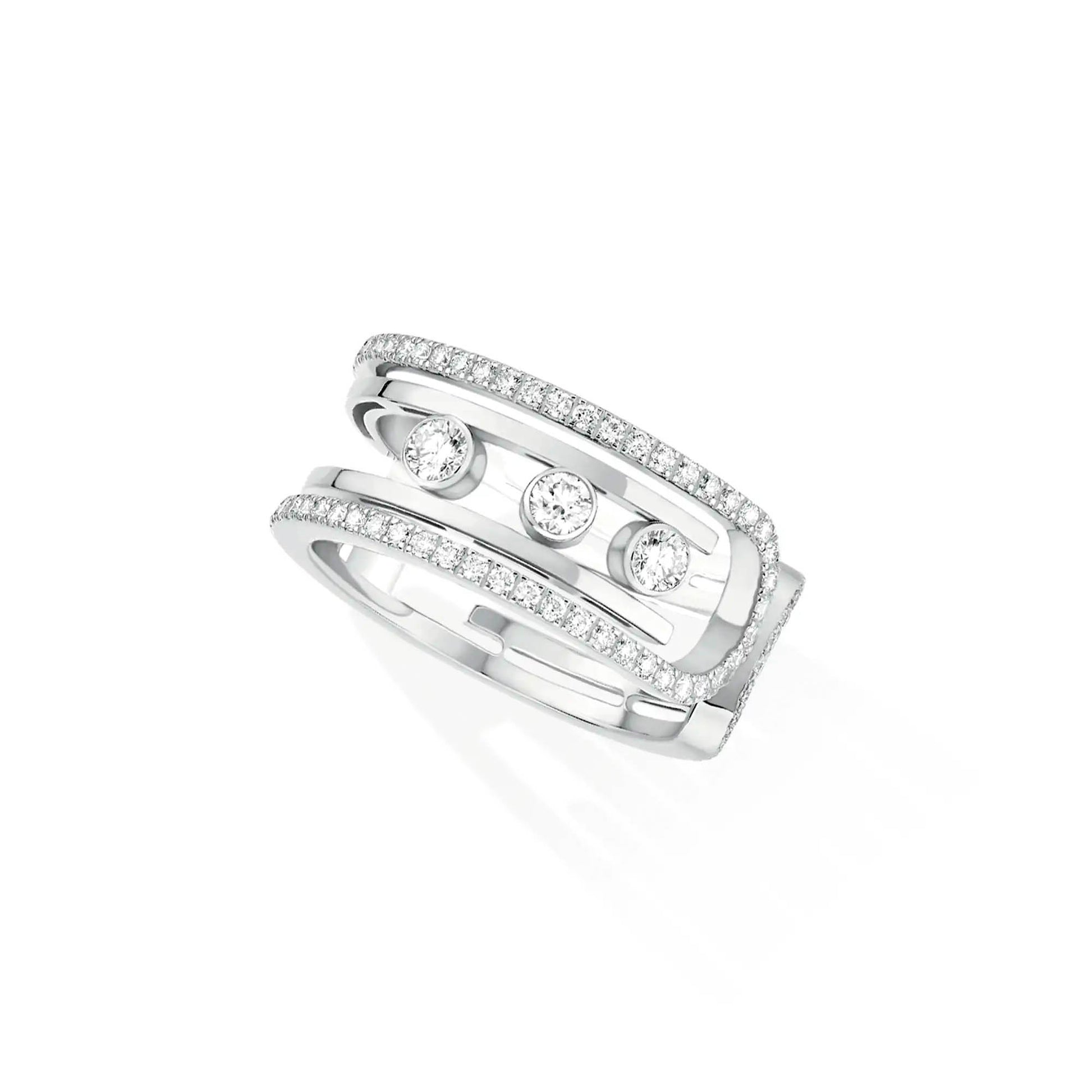 Messika Move 10th Ring (11955-WG) aus Weißgold mit Diamant