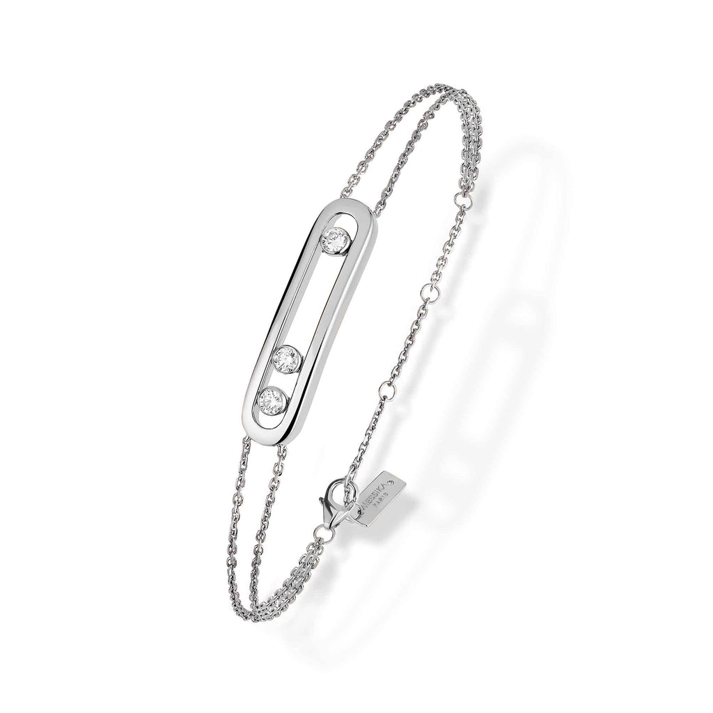 Messika Move Classique Armband (03996-WG) aus Weißgold mit Diamant