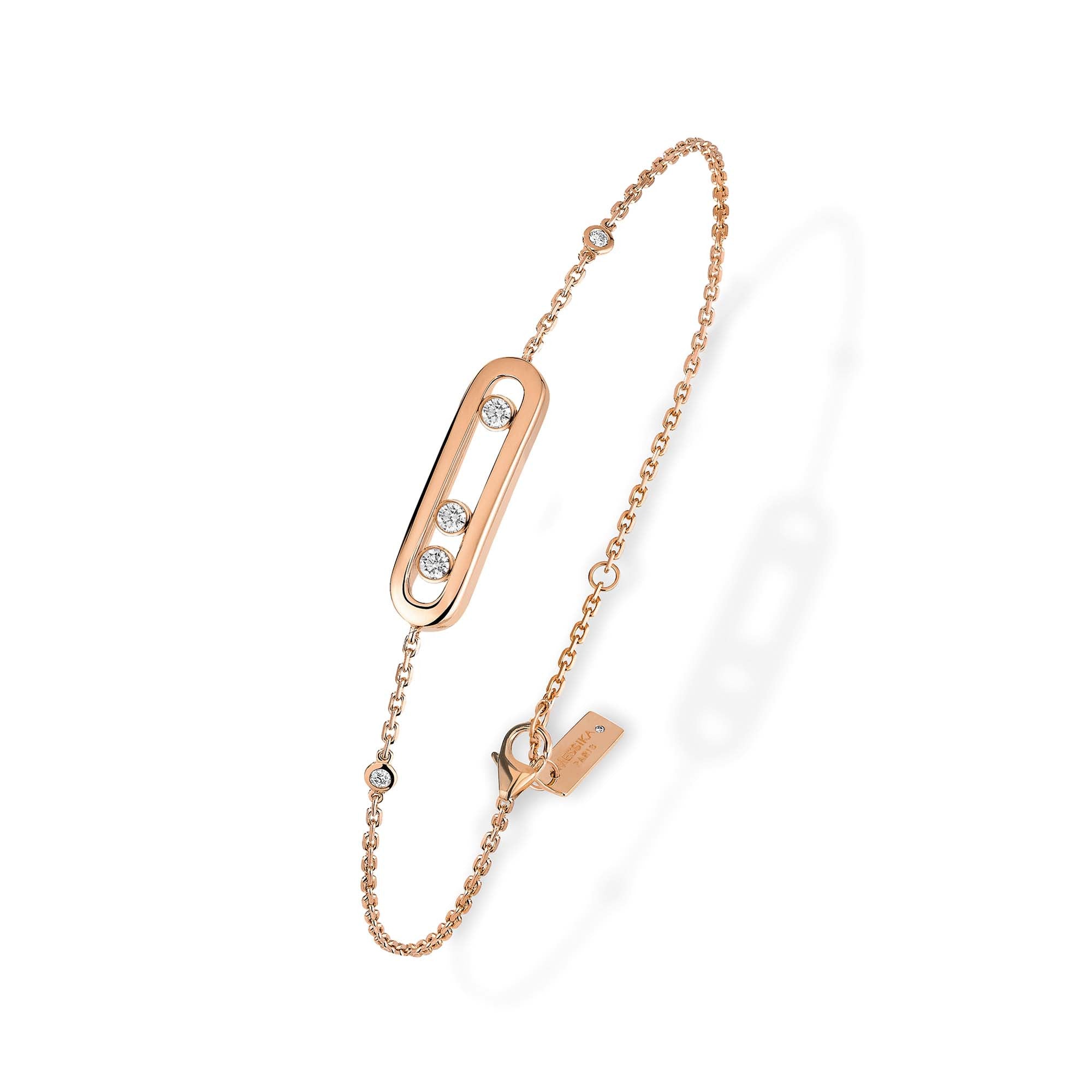 Messika Move Classique Baby Armband (04324-PG) aus Roségold mit Diamant