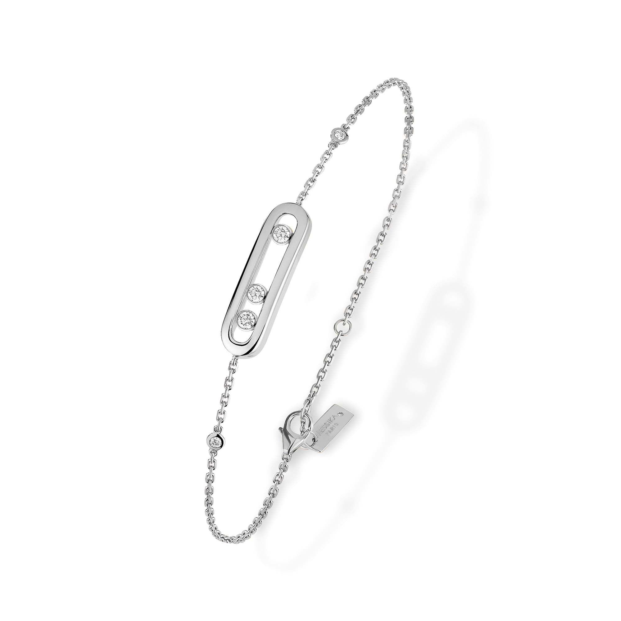 Messika Move Classique Baby Armband (04324-WG) aus Weißgold mit Diamant