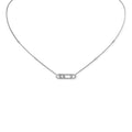 Messika Move Classique Baby Halskette (04323-WG) aus Weißgold mit Diamant