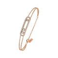 Messika Move Classique Pavé Armband (03995-PG) aus Roségold mit Diamant