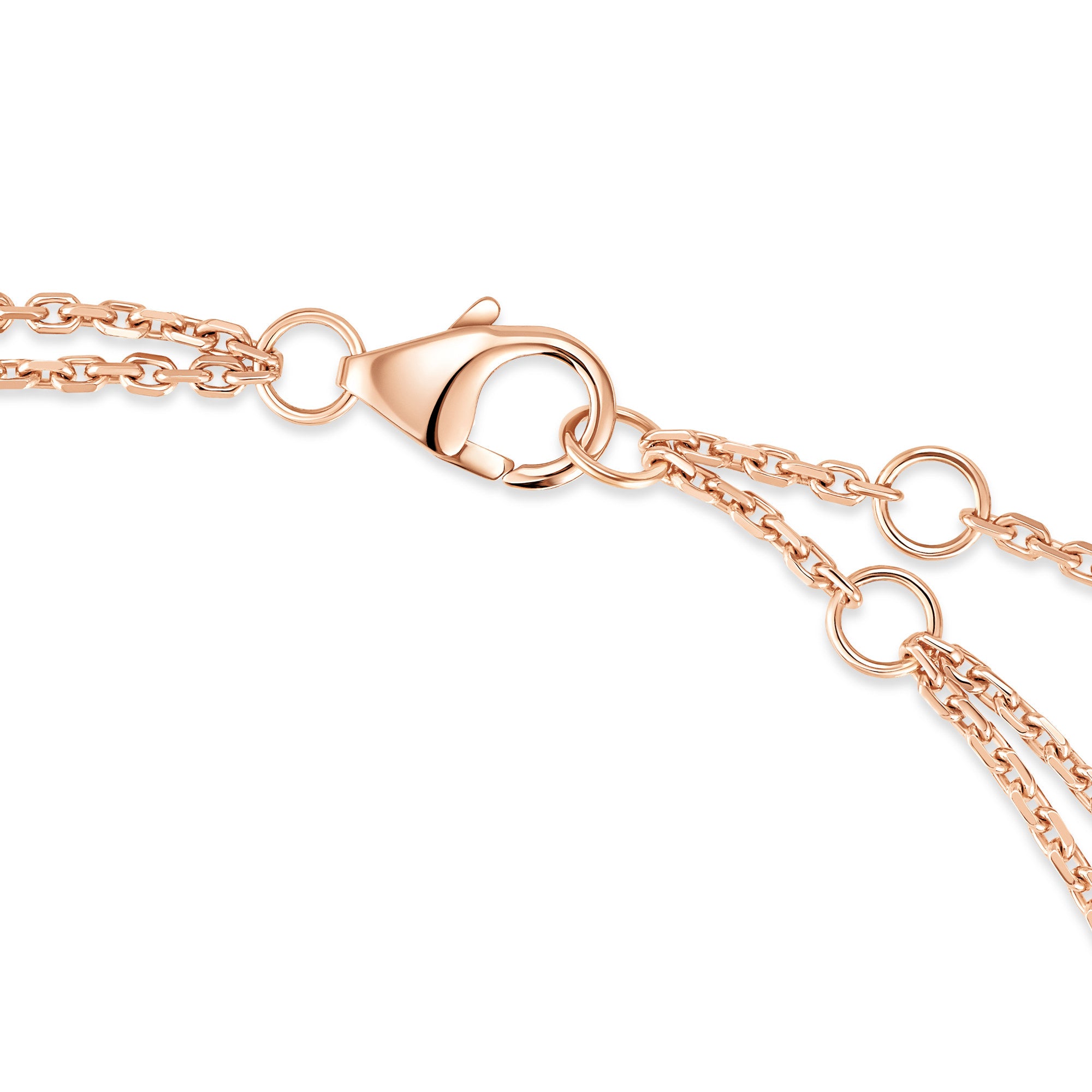Messika Move Classique Pavé Armband (03995-PG) aus Roségold mit Diamant