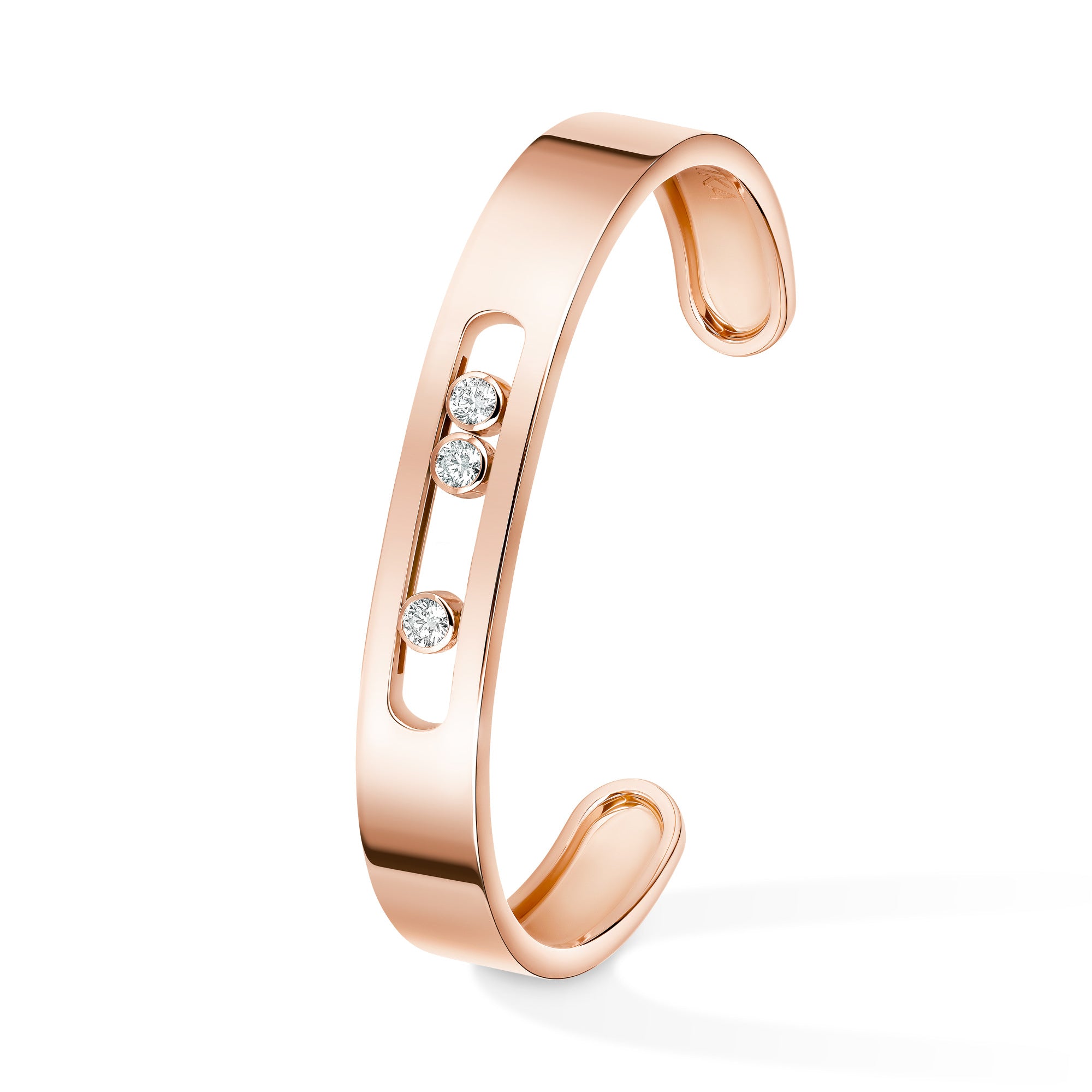 Messika Move Joaillerie Armspange (13586-PG) aus Roségold mit Diamant