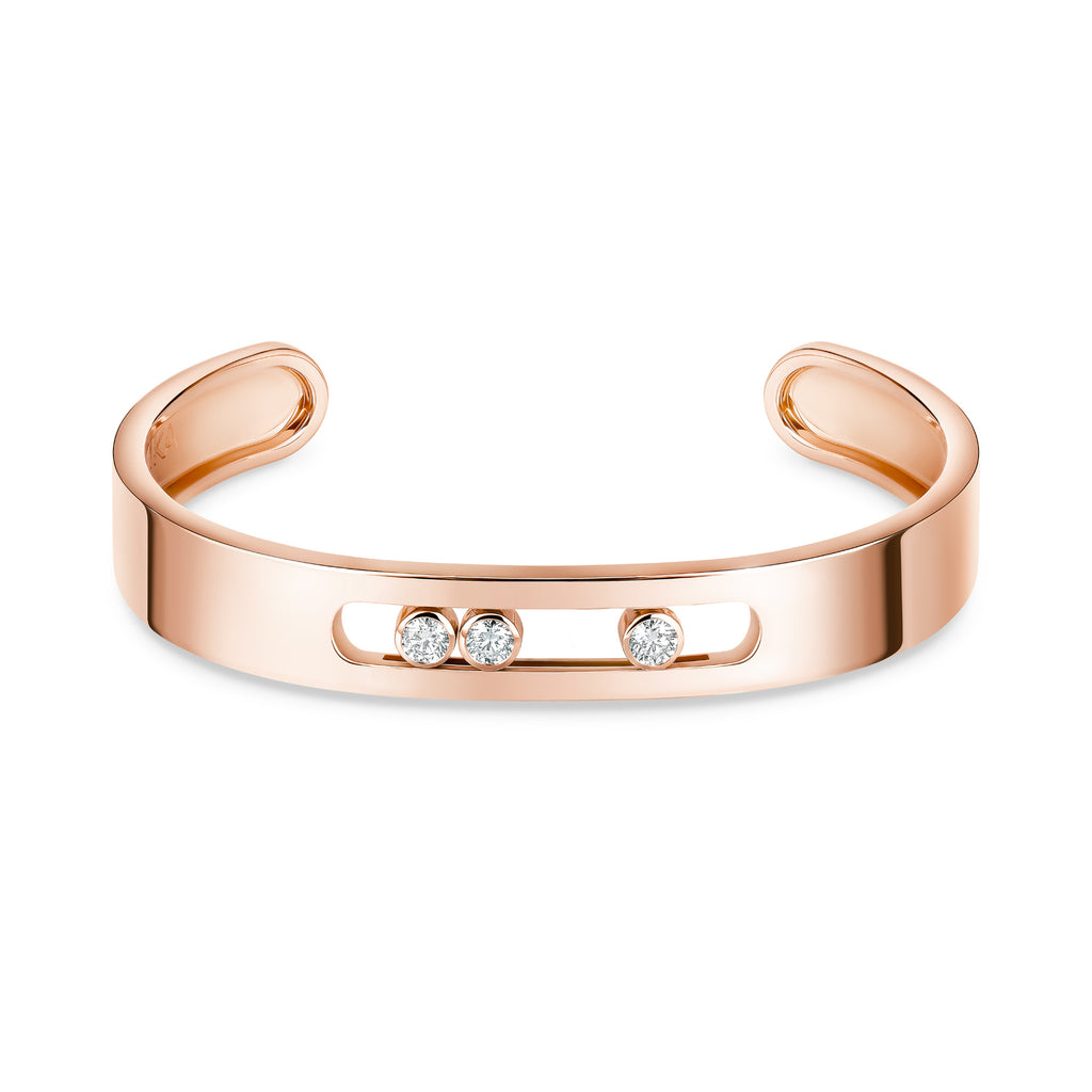 Messika Move Joaillerie Armspange (13586-PG) aus Roségold mit Diamant