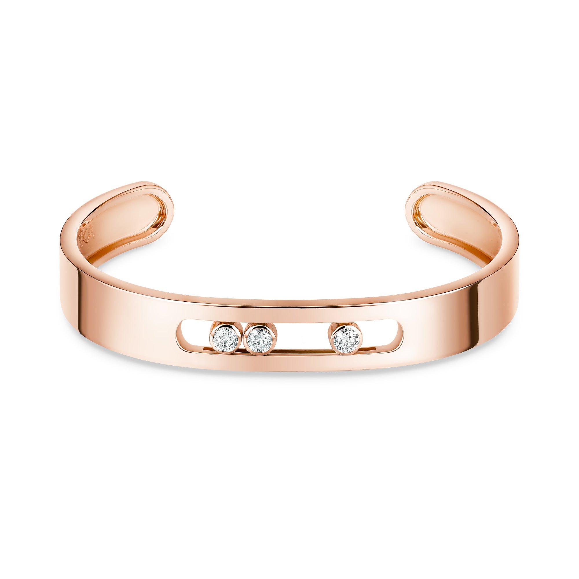 Messika Move Joaillerie Armspange (13586-PG) aus Roségold mit Diamant