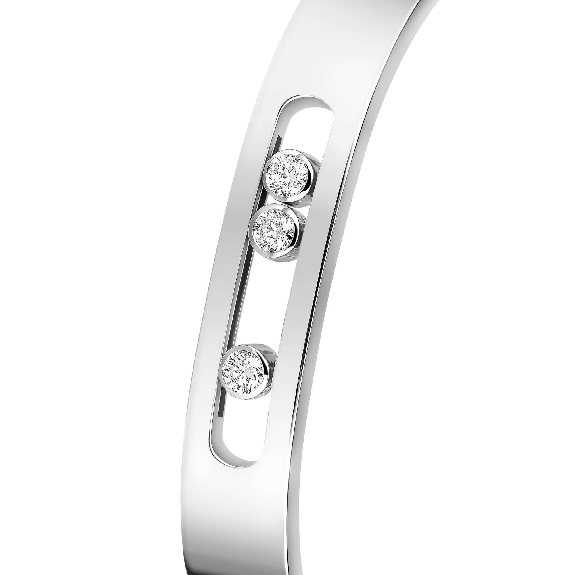 Messika Move Joaillerie Armspange (13586-WG) aus Weißgold mit Diamant