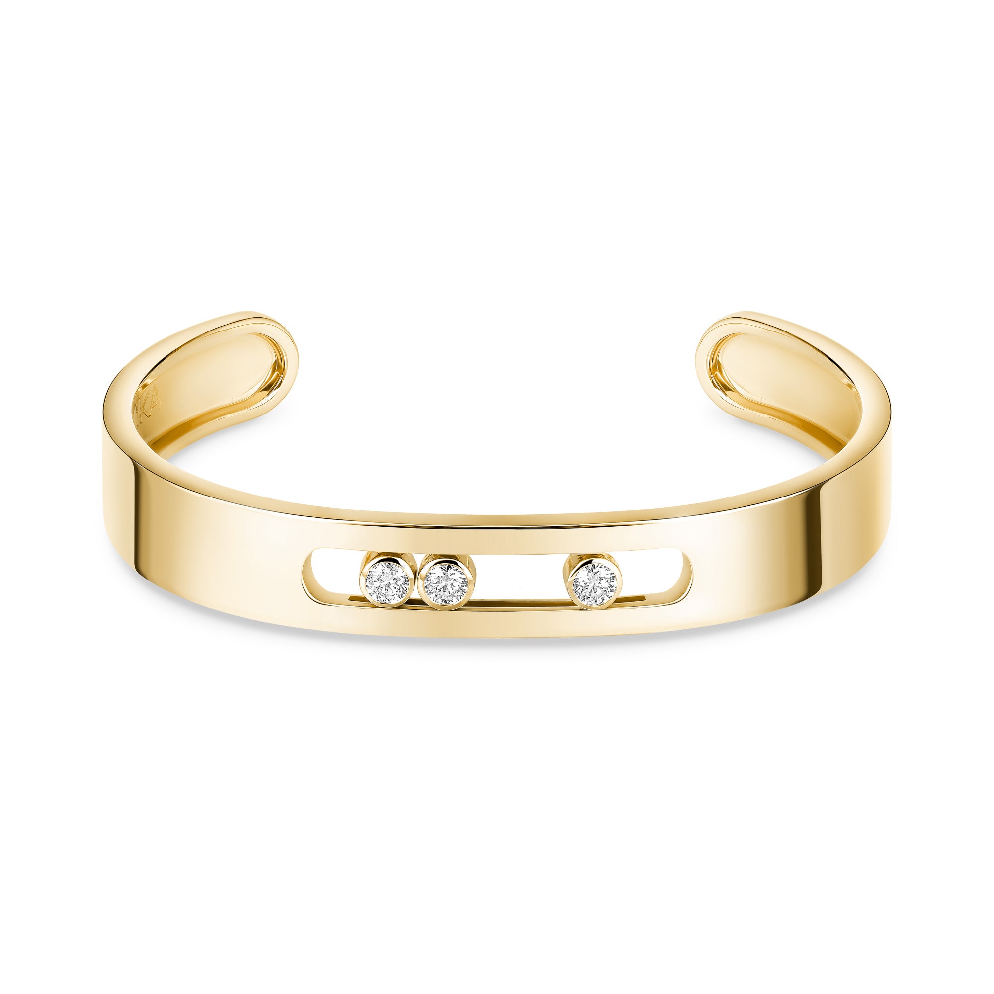 Messika Move Joaillerie Armspange (13586-YG) aus Gelbgold mit Diamant