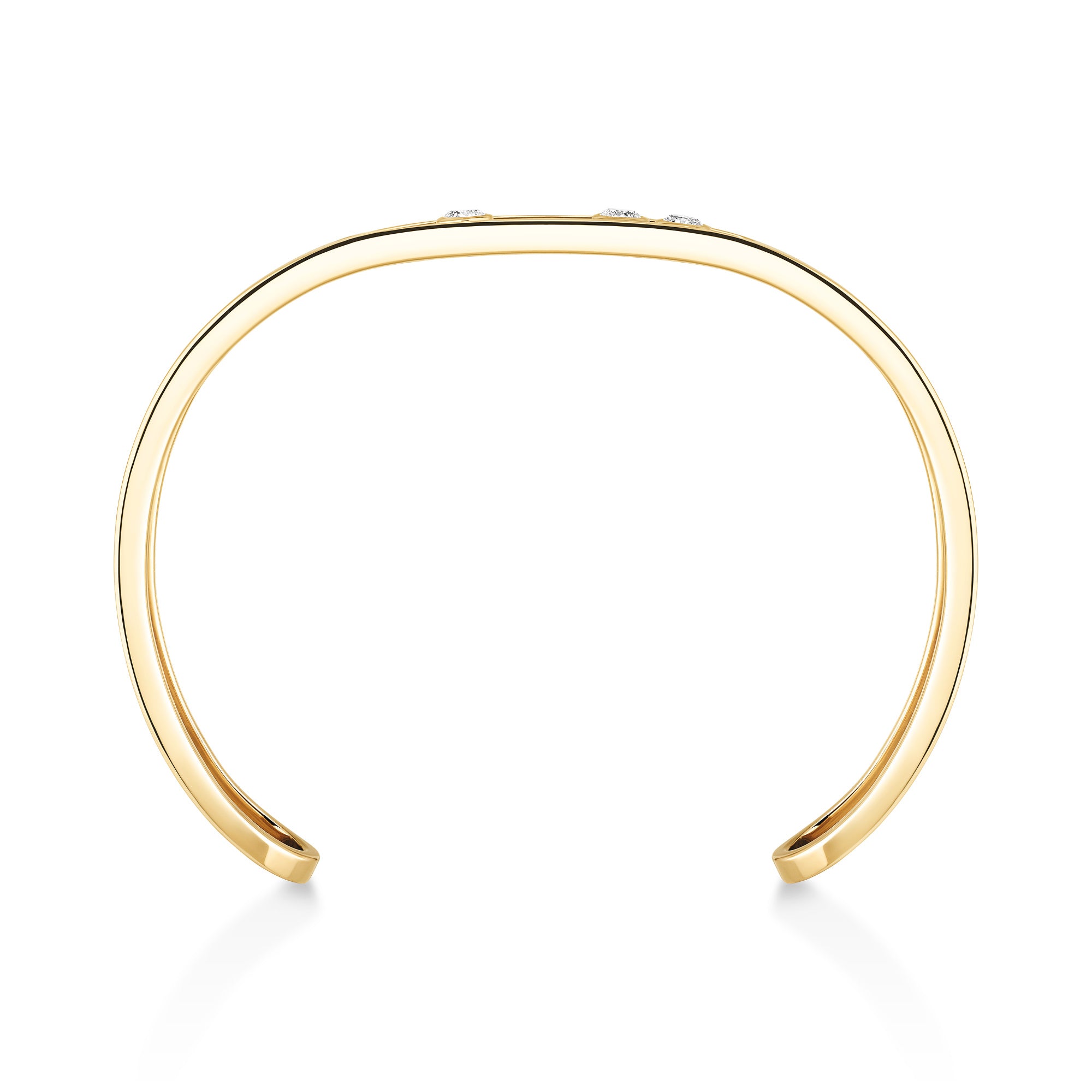 Messika Move Joaillerie Armspange (13586-YG) aus Gelbgold mit Diamant