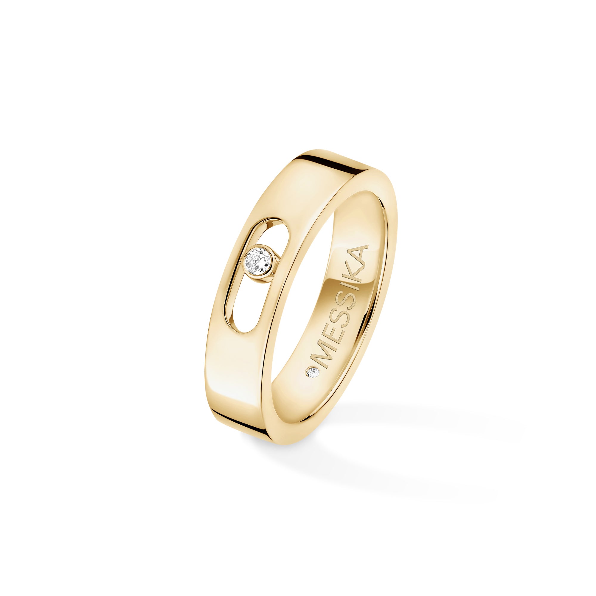 Messika Move Joaillerie Ehering (13553-YG) aus Gelbgold mit Diamant