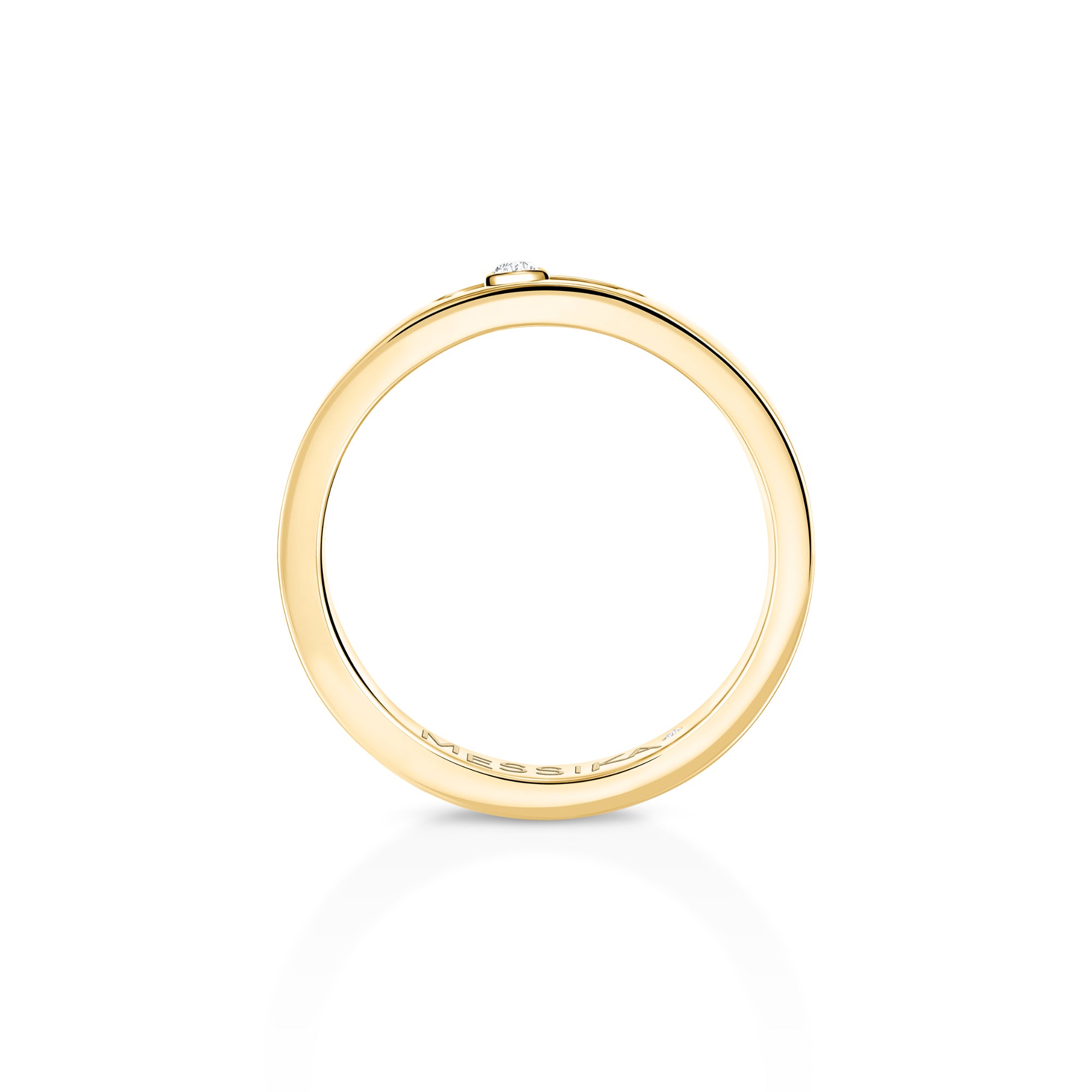 Messika Move Joaillerie Ehering (13553-YG) aus Gelbgold mit Diamant