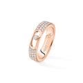 Messika Move Joaillerie Ehering (13555-PG) aus Roségold mit Diamant