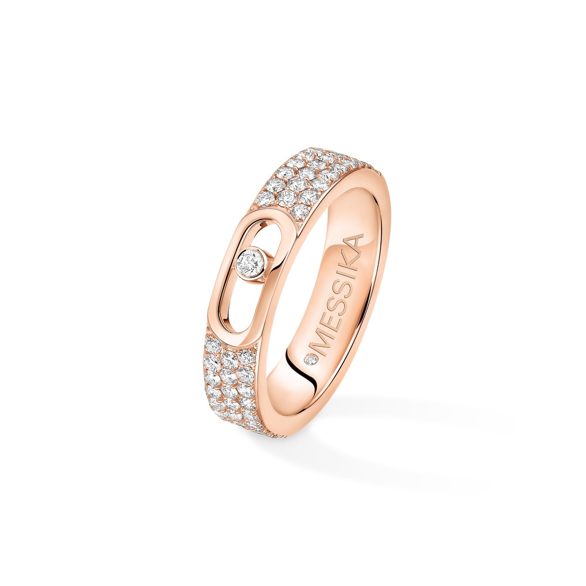 Messika Move Joaillerie Ehering (13555-PG) aus Roségold mit Diamant