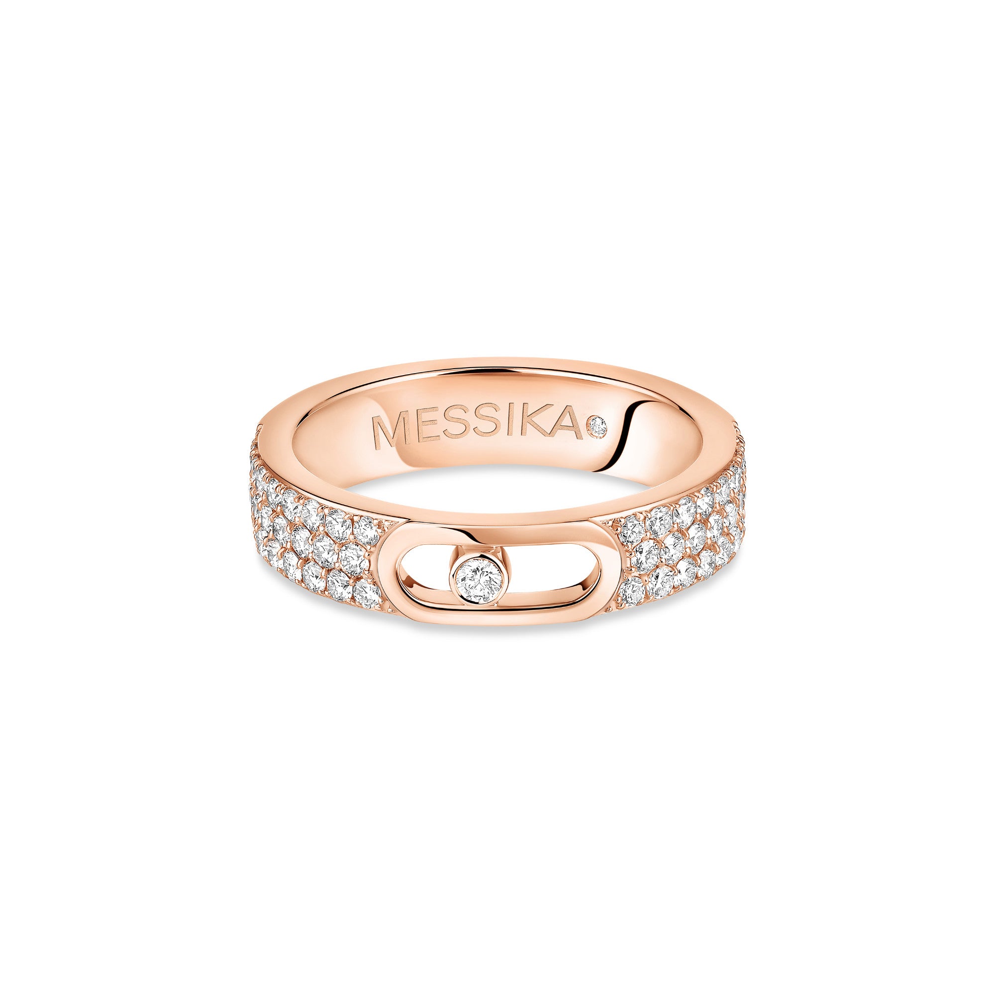 Messika Move Joaillerie Ehering (13555-PG) aus Roségold mit Diamant