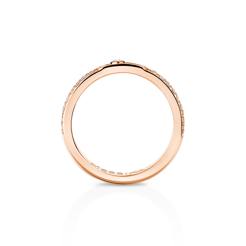 Messika Move Joaillerie Ehering (13555-PG) aus Roségold mit Diamant