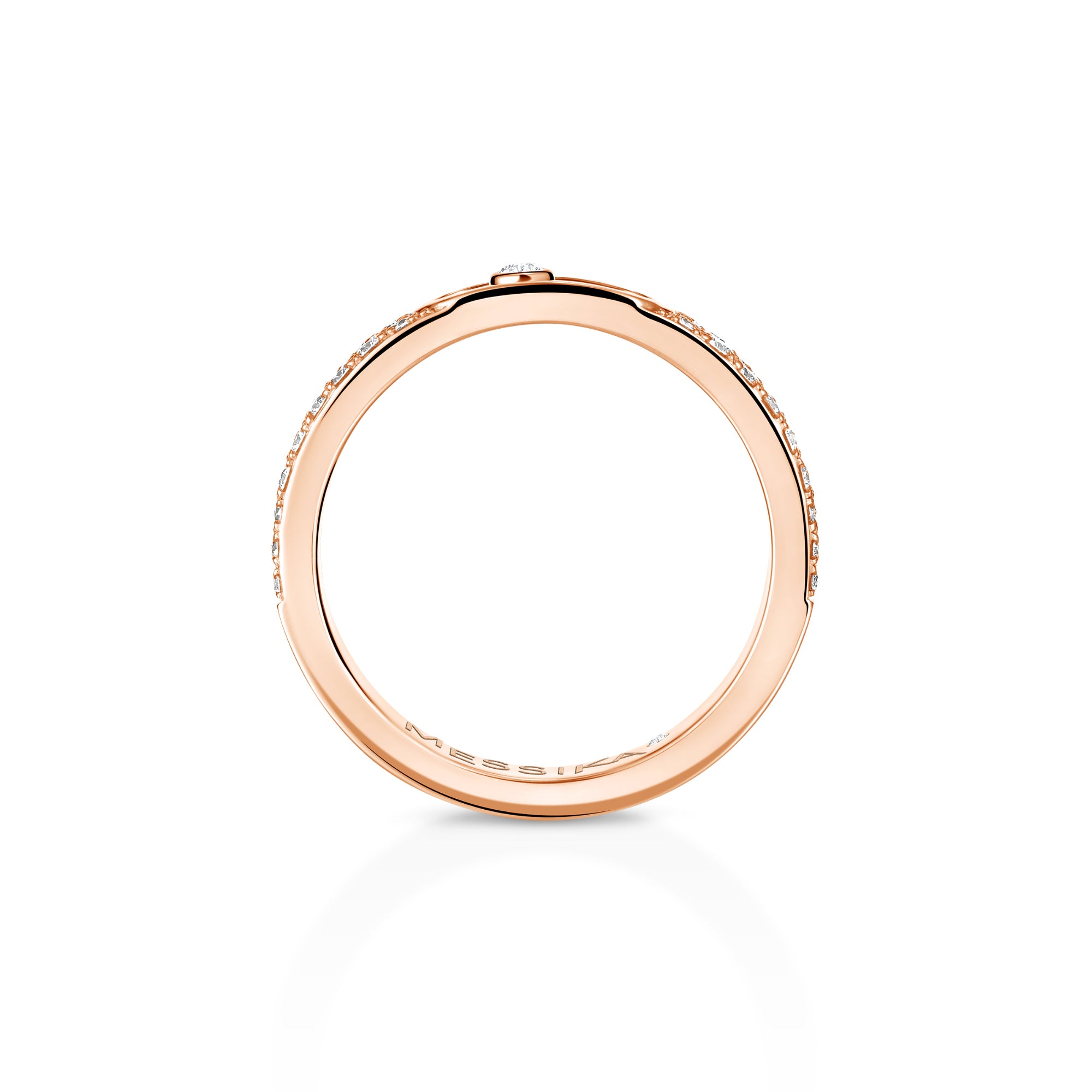 Messika Move Joaillerie Ehering (13555-PG) aus Roségold mit Diamant