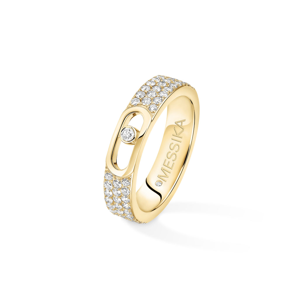 Messika Move Joaillerie Ehering (13555-YG) aus Gelbgold mit Diamant