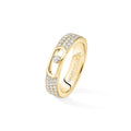 Messika Move Joaillerie Ehering (13555-YG) aus Gelbgold mit Diamant