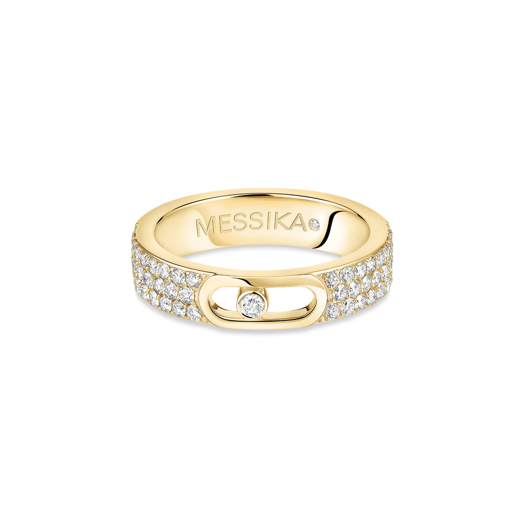Messika Move Joaillerie Ehering (13555-YG) aus Gelbgold mit Diamant
