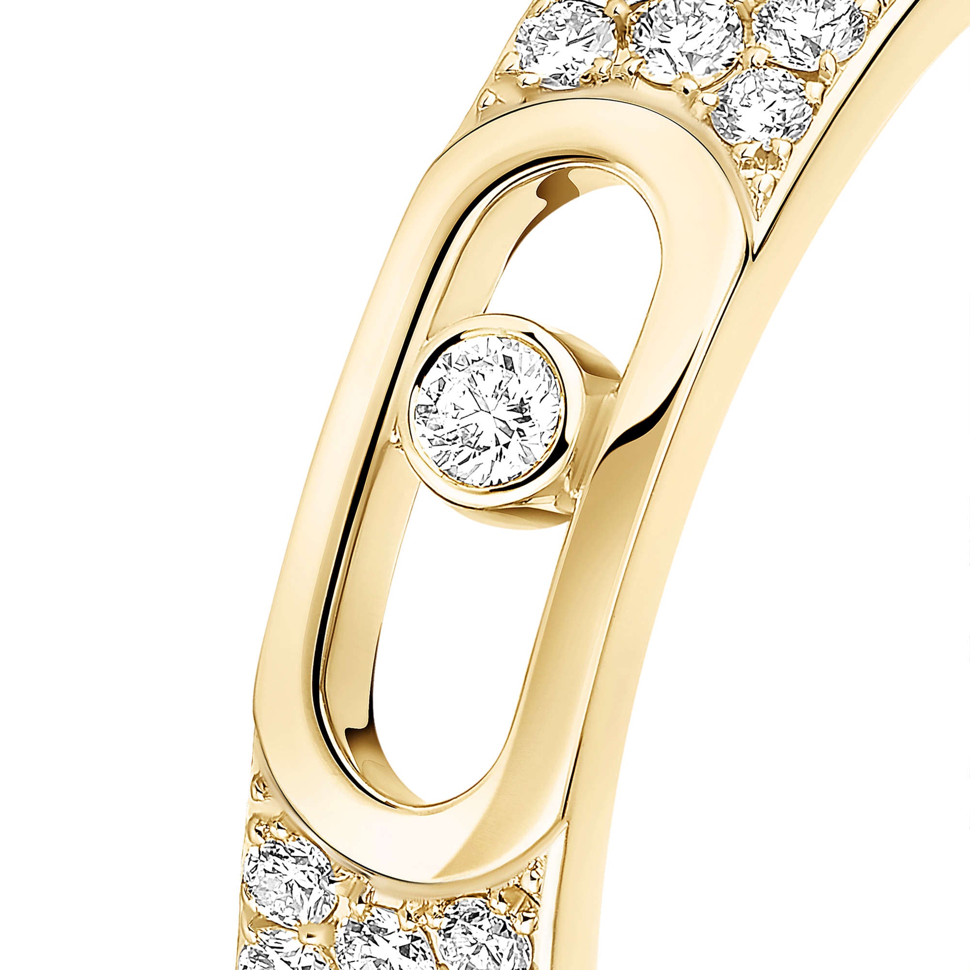 Messika Move Joaillerie Ehering (13555-YG) aus Gelbgold mit Diamant