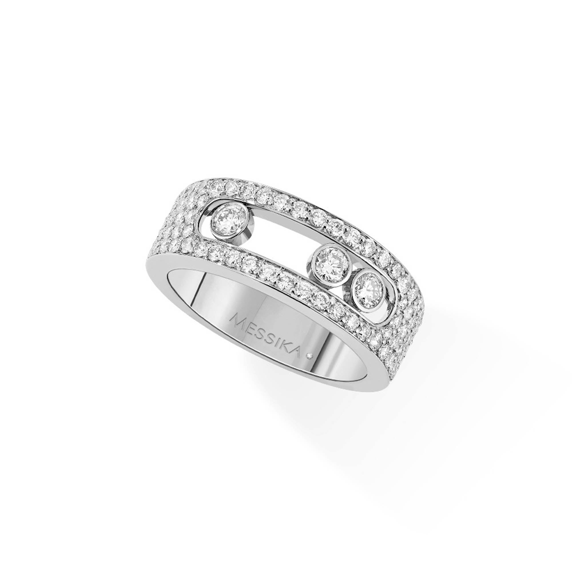 Messika Move Joaillerie Pavé Ring (04703-WG) aus Weißgold mit Diamant