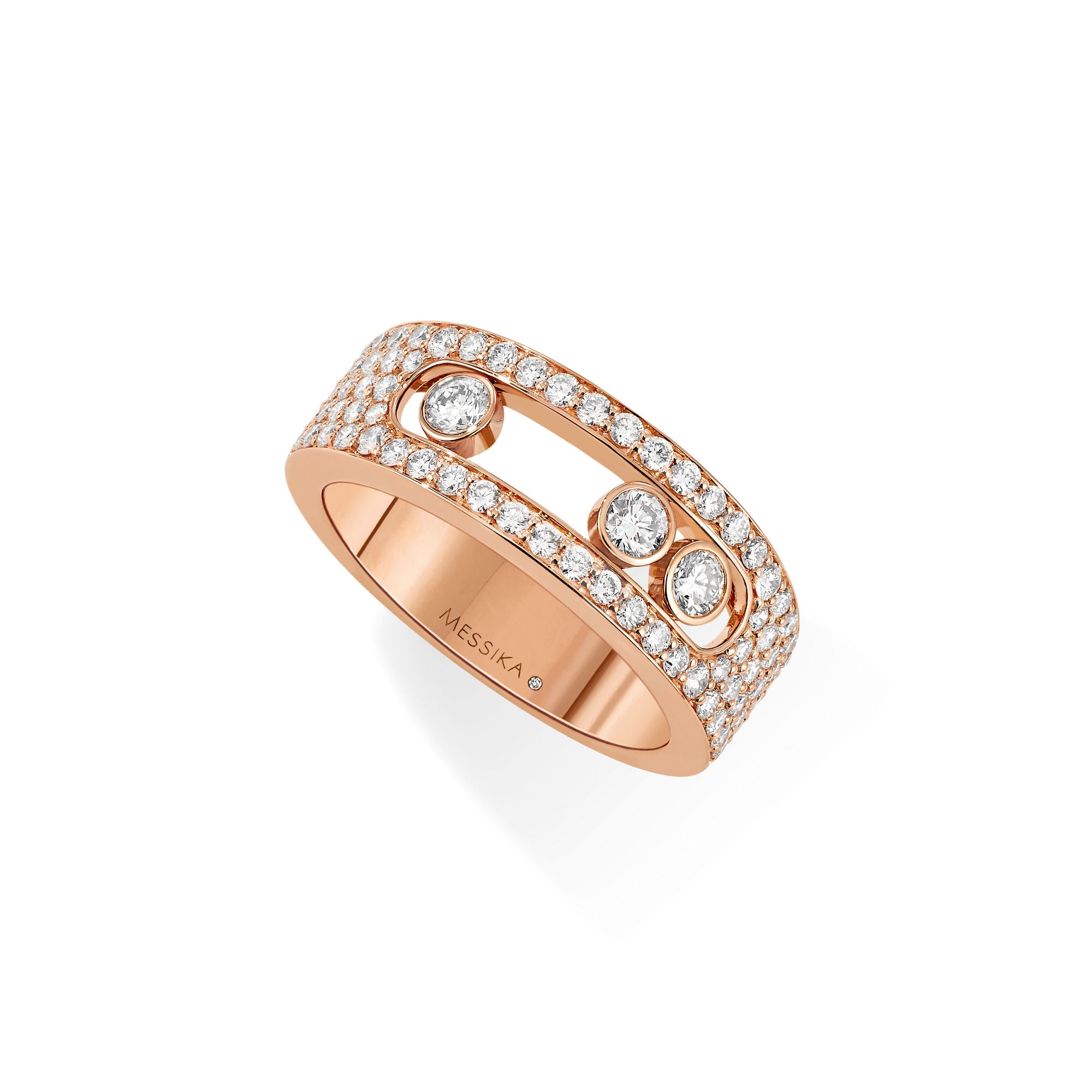 Messika Move Joaillerie Ring (04703-PG) aus Roségold mit Diamant