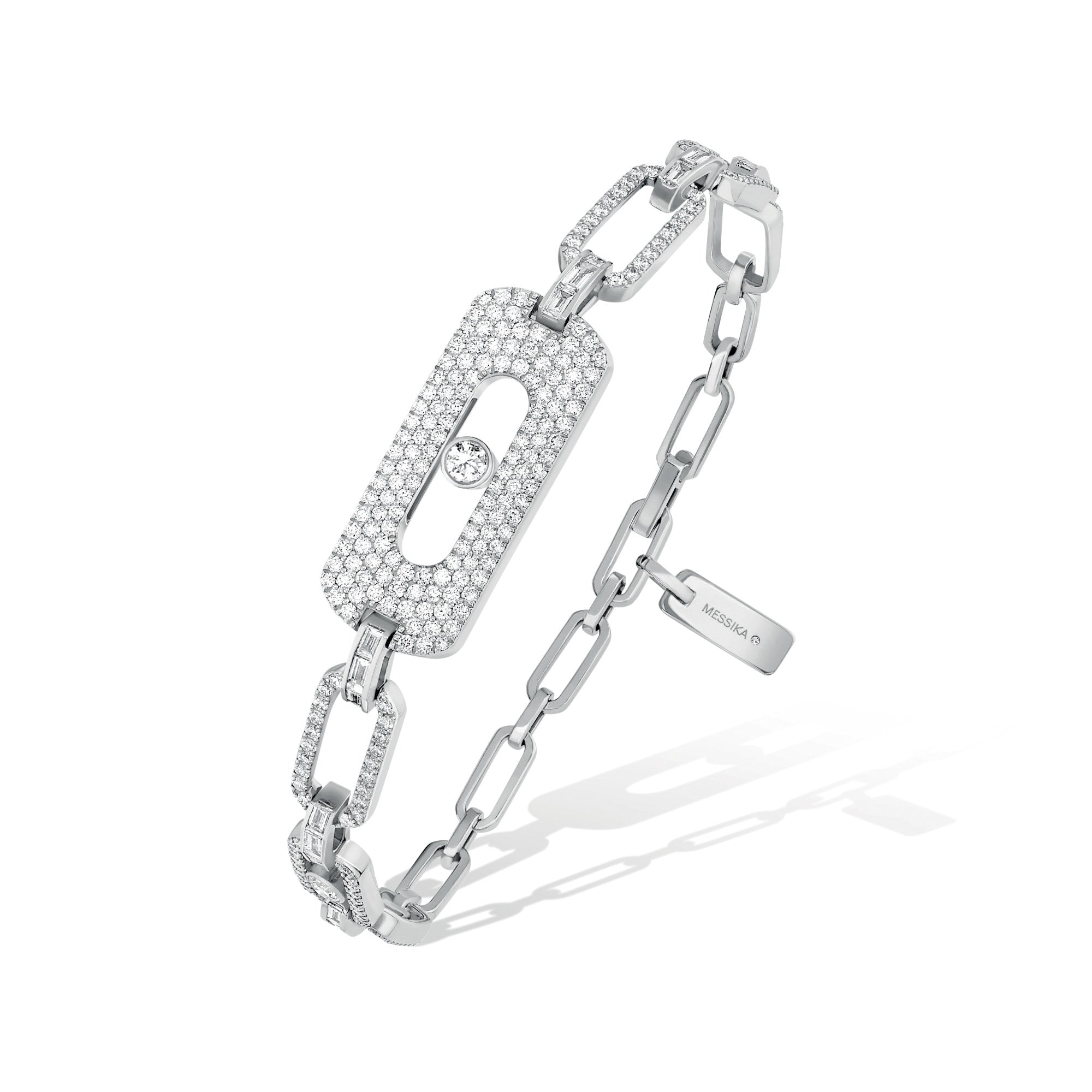 Messika Move Link Armband (12186-WG) aus Weißgold mit Diamant