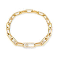 Messika Move Link Armband (12576-YG) aus Gelbgold mit Diamant