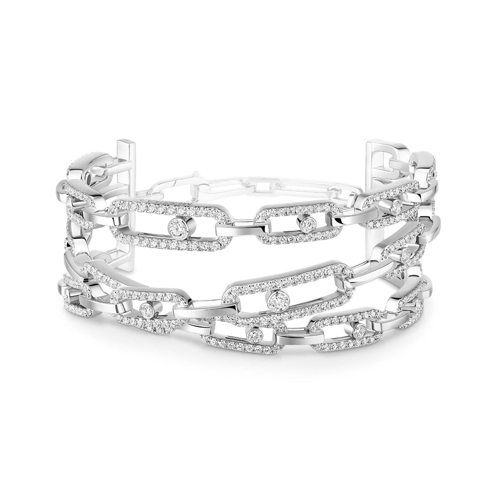 Messika Move Link Armband (13512-WG) aus Weißgold mit Diamant
