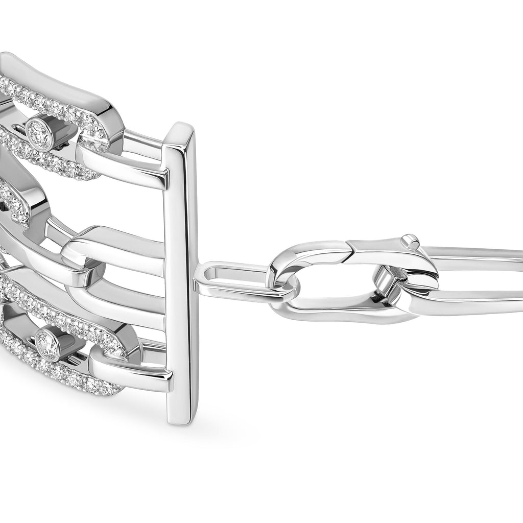 Messika Move Link Armband (13512-WG) aus Weißgold mit Diamant