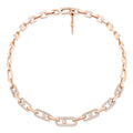 Messika Move Link Halskette (14042-PG) aus Roségold mit Diamant