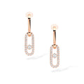 Messika Move Link Ohrhänger (12469-PG) aus Roségold mit Diamant