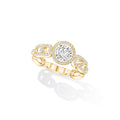 Messika Move Link Ring (13749-YG) aus Gelbgold mit Diamant