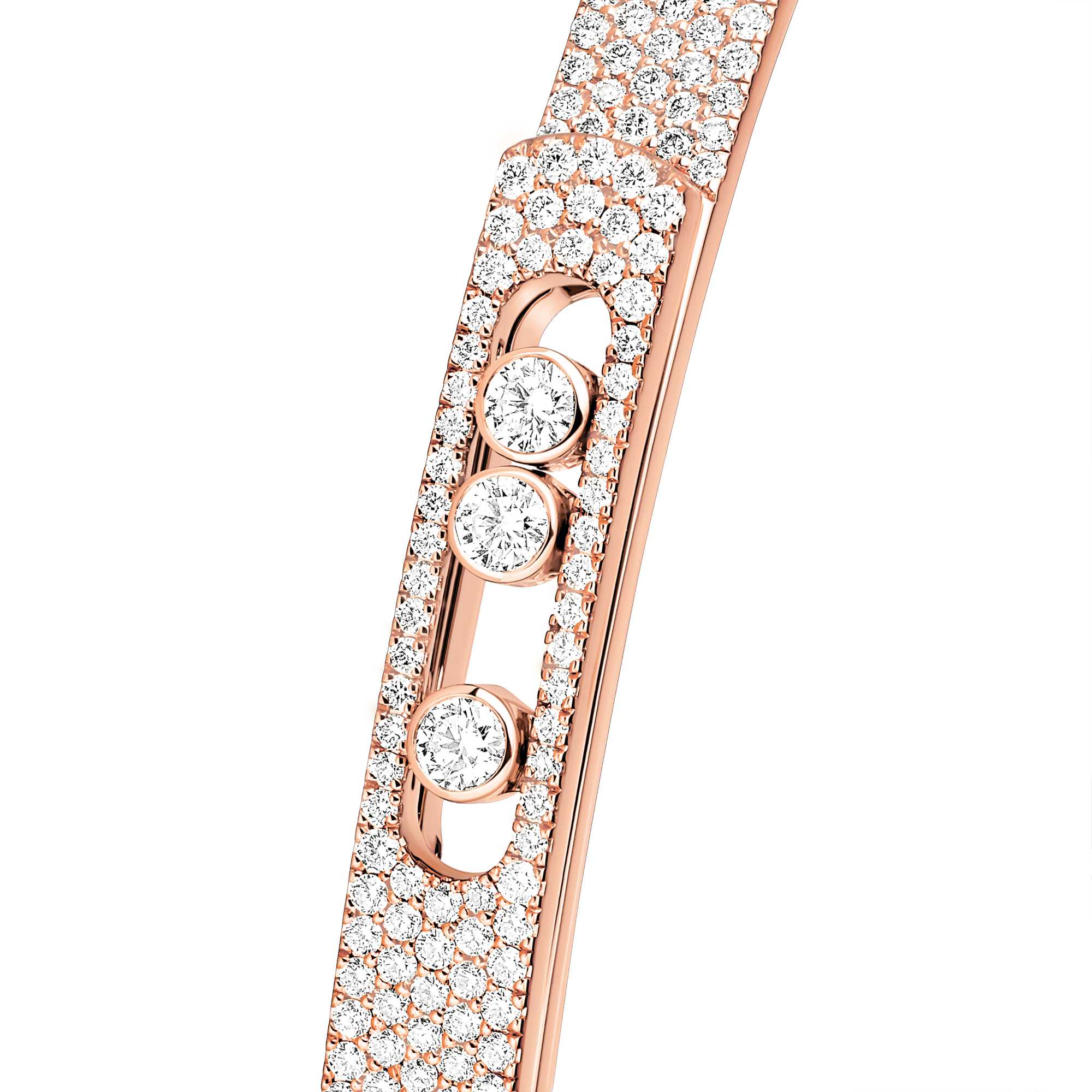 Messika Move Noa Armreif (12721-PG) aus Roségold mit Diamant