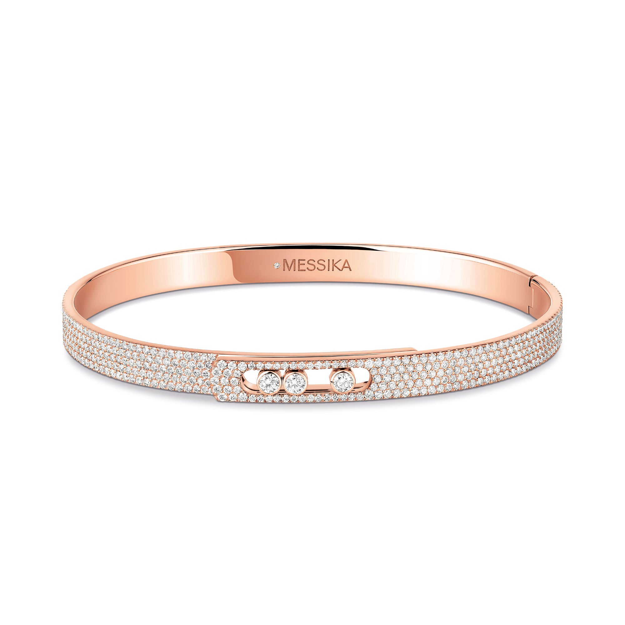 Messika Move Noa Armreif (12721-PG) aus Roségold mit Diamant
