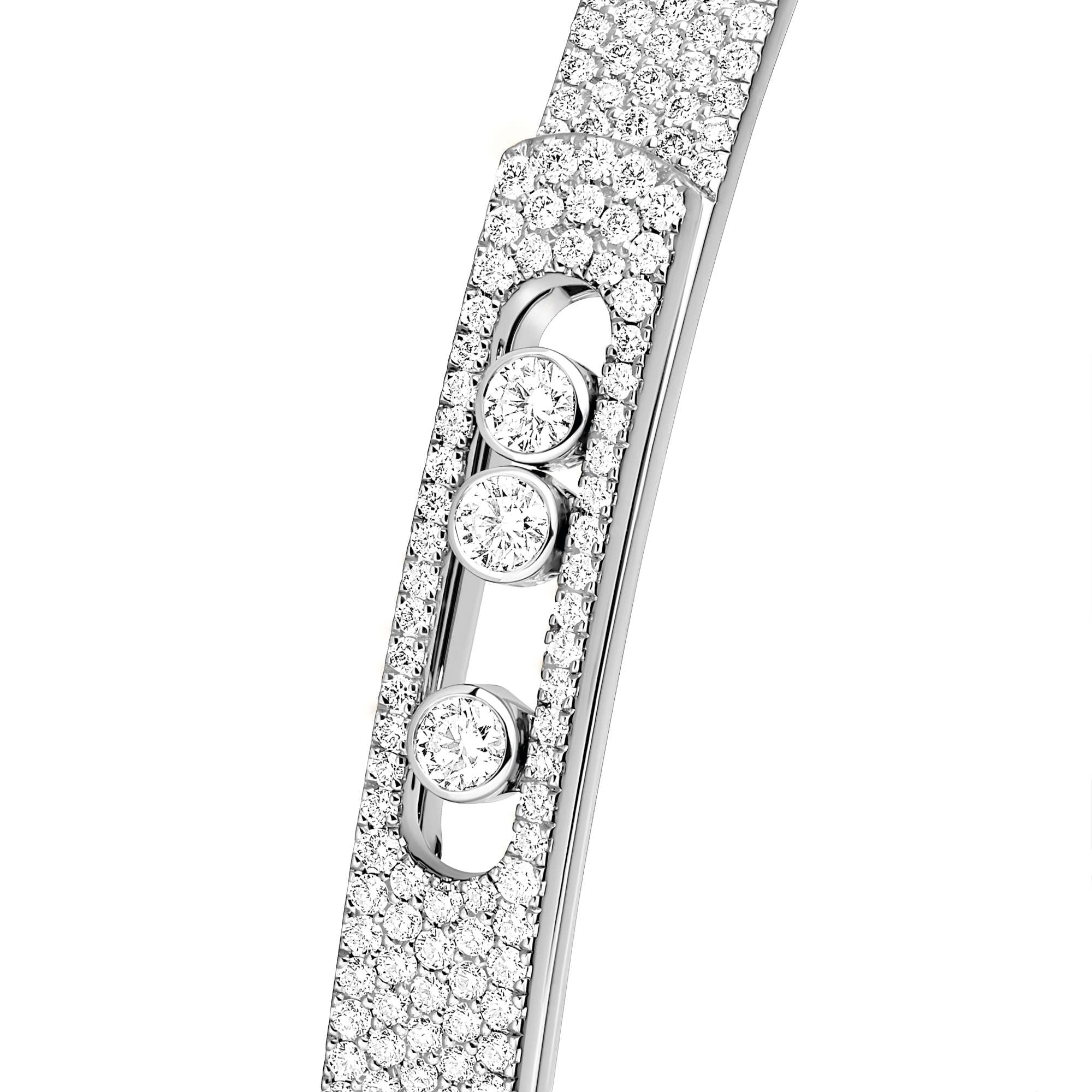 Messika Move Noa Armreif (12721-WG) aus Weißgold mit Diamant