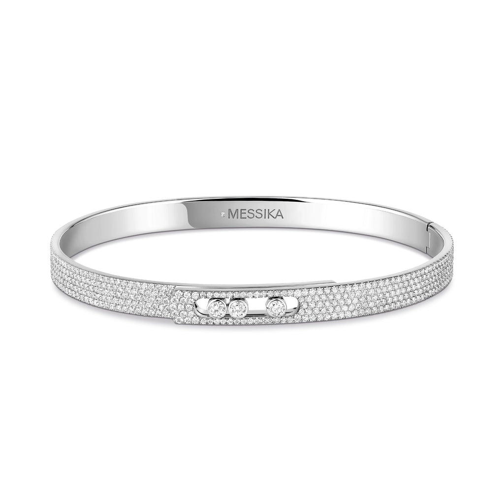 Messika Move Noa Armreif (12721-WG) aus Weißgold mit Diamant