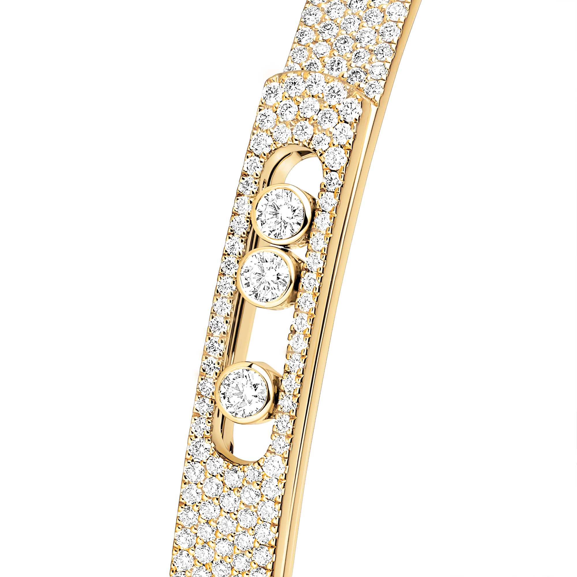 Messika Move Noa Armreif (12721-YG) aus Gelbgold mit Diamant
