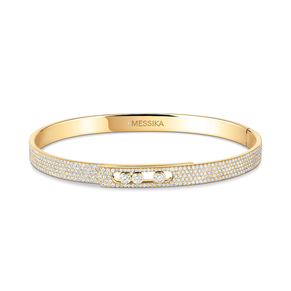 Messika Move Noa Armreif (12721-YG) aus Gelbgold mit Diamant