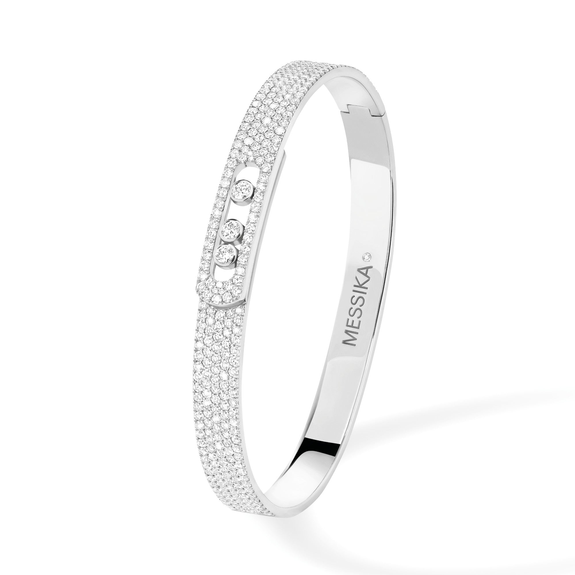 Messika Move Noa Armreif (12722-WG) aus Weißgold mit Diamant